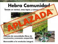 APLAZADA la presentación de Hebra del 22 de marzo