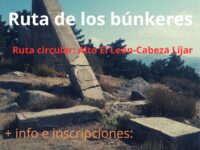 12 Marzo-Actividad Abierta:Ruta de los Búnkeres